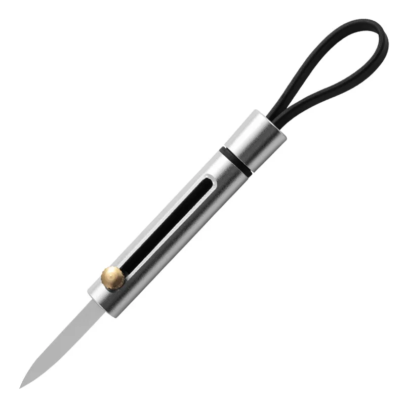 Портативный мини-Нож EDC креативный нож для улицы кольцо ключей в форме