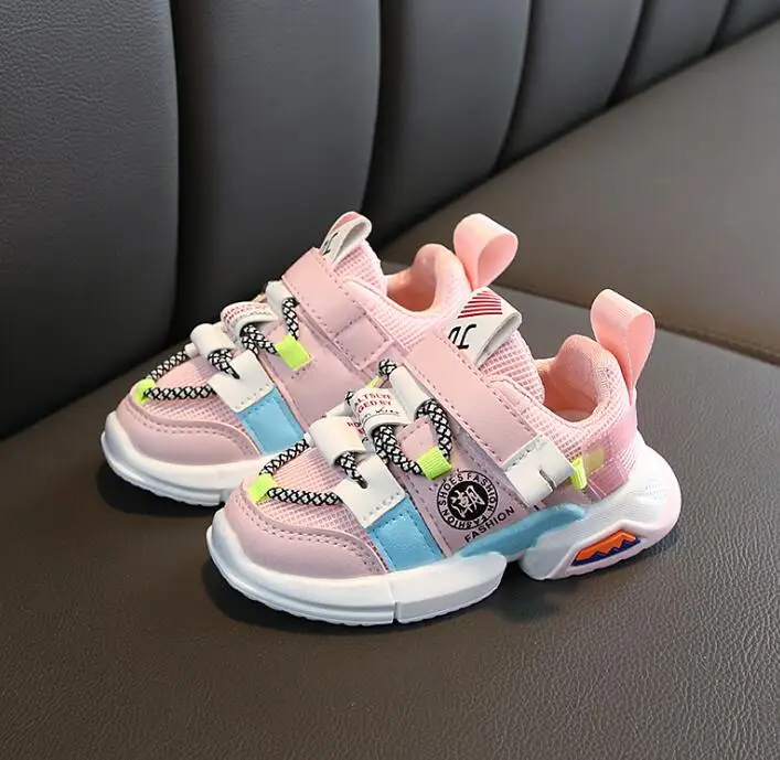 

New Kids Shoes for Boys Baby Toddler Sneakers Fashion Boutique Breathable Little Children Girls Sports Shoes Size 21-30