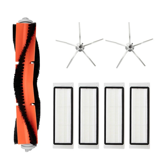 Основная моющаяся щетка HEPA для чистки одежды боковая фильтра Xiaomi Roborock S6 S5 MAX S60 S65