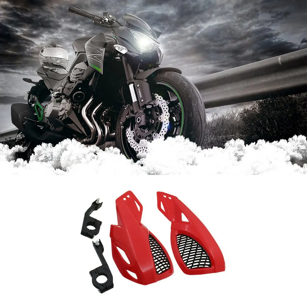 1 Pair Motorcycle Handguards Hand Guard Protector Windproof Motocross Bike Guard for Off Road Vehicles Racing Sports Car for ATV images - 6