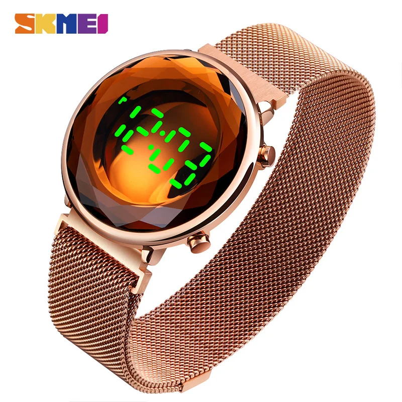 SKMEI Creative Clock LED Light Men Sports Watches Waterproof Calendar Male Digital Wristwatches Relogio Masculino 2020 New 1640