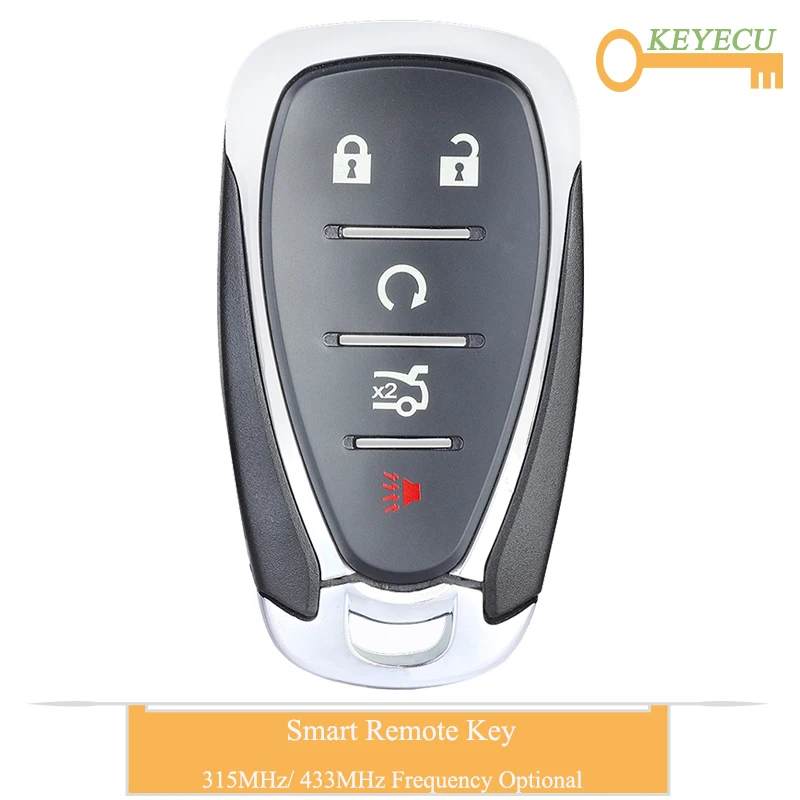 KEYECU умный Бесконтактный дистанционный Автомобильный ключ для Chevrolet Malibu Cruze Spark