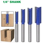 Фреза по дереву, хвостовик 14 дюйма, 6,35 мм, 14 дюйма, 516 дюйма, 38 дюйма, 12 дюйма, 1 шт.