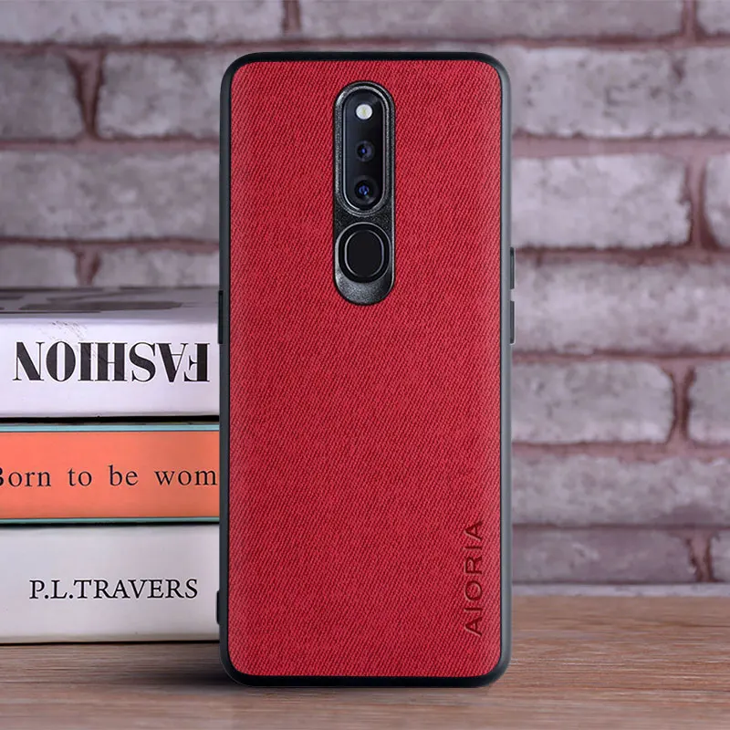 Чехол для OPPO F11 Pro Роскошный Жесткий чехол из мягкой ТПУ кожи и телефона f11 pro |