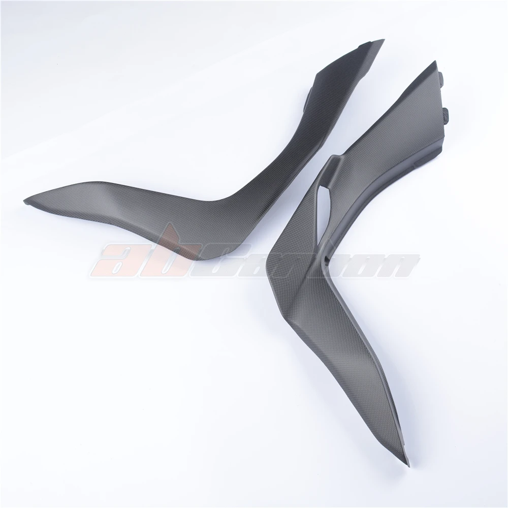 

Motorcycle Side Panel Cover Cowl Farings Carbon Fiber Forged For Ducati 1260 950 1200 2017-2019