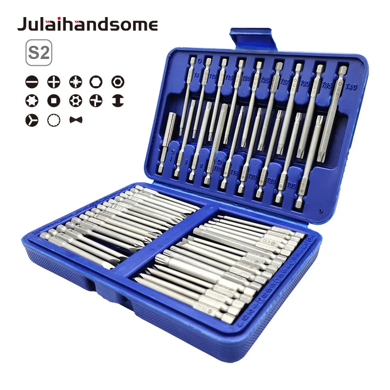 Набор насадок для отверток, 1/4 дюйма, 50 шт.