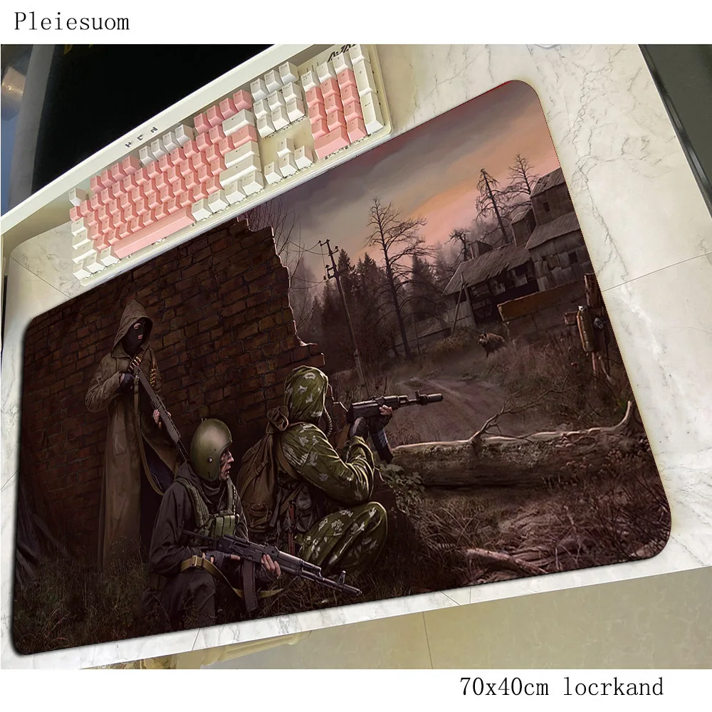 Коврик для мыши stalker большой компьютерный геймерский коврик 700x400x3 мм padmouse