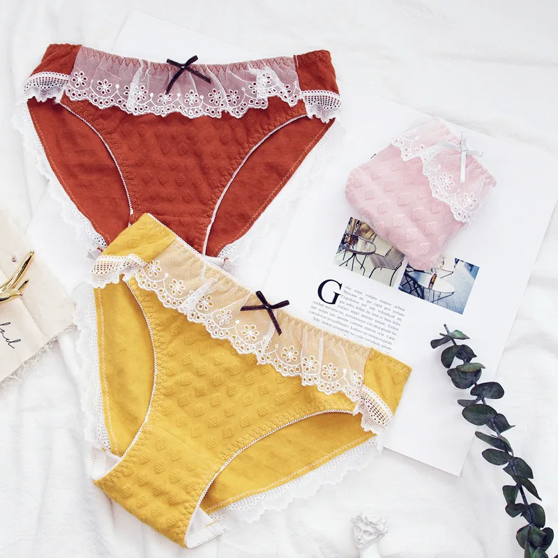 SP &amp CITY японское сказочное кружевное нижнее белье хлопковое для менструации