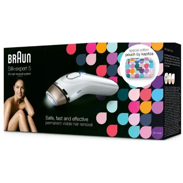 Устройство для удаления волос Braun Silk Expert BD 5006 IPL мужчин и женщин с бесплатной