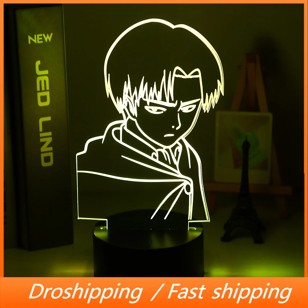 Светодиодный ночсветильник Captain Levi украшение для детской комнаты спальни