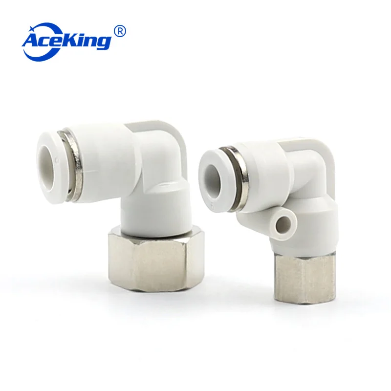 PLF пневматический Соединитель с внутренней резьбой локоть быстрый разъем plf4mm / 6 8