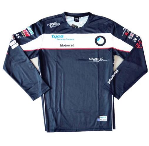 New 2018 Tyco Motocross T-Shirt Long Sleeve Cycling Quick-drying Style T-Shirt for BMW Moto jersey tee