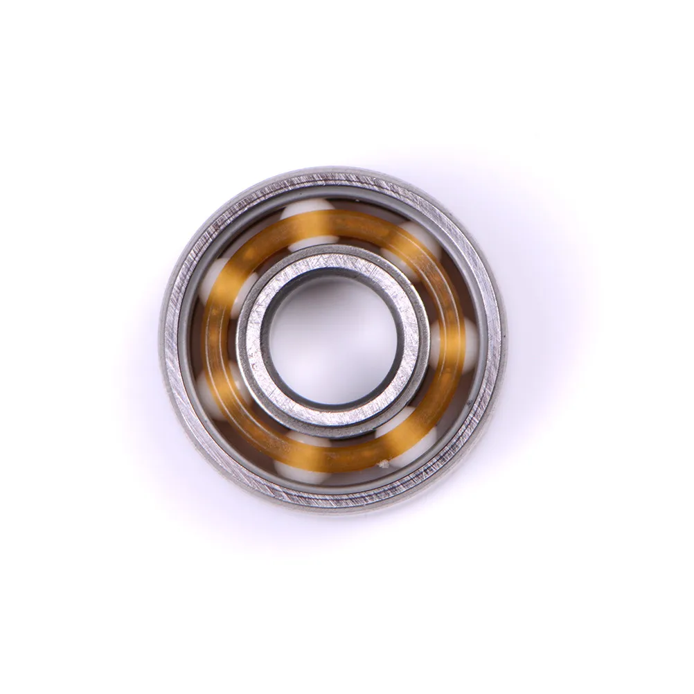 

Ceramic Alloy Inline Speed Black 608 Ball Bearing For Finger Spinner Wear Resistant Skateboard Bearings Hot 1pc