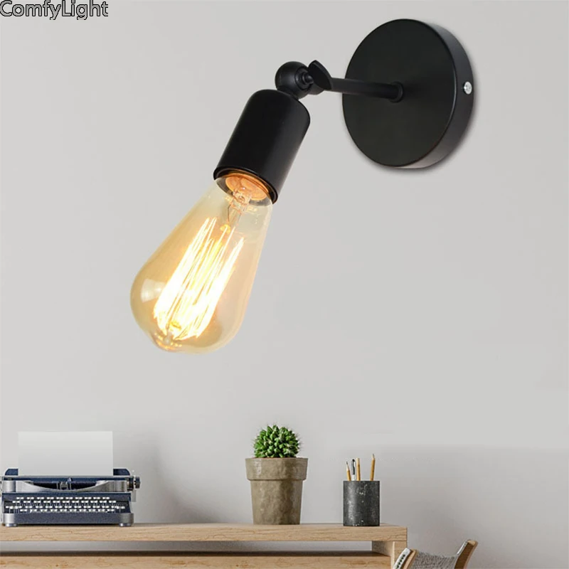 Винтажные Настенные светильники в стиле ретро промышленные светодиодные