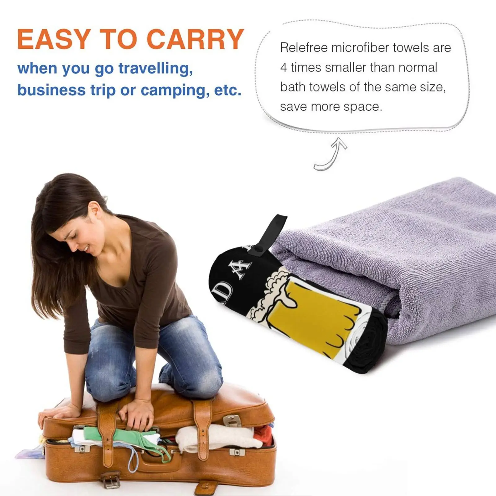 Мне нужно быстросохнущее полотенце для пива портативное спортивное ванны в