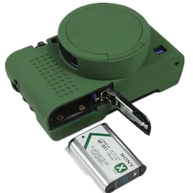 Силиконовый чехол для камеры Sony RX100 VII Cyber Shot M7 Premium Com защитный чехол|Сумки