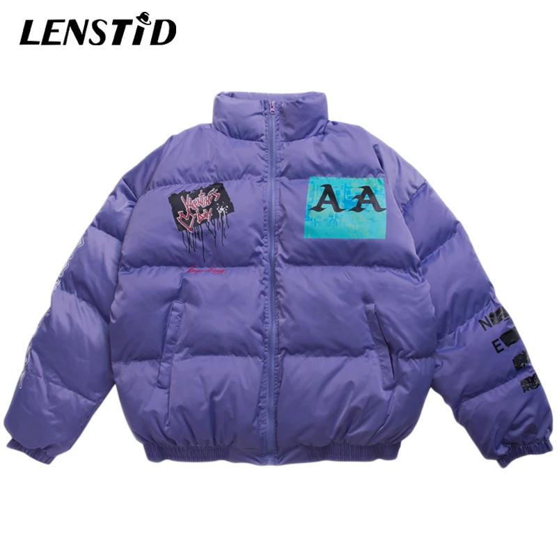 LENSTID 2019 хип-хоп готический стиль надпись граффити принт уличная одежда мужская