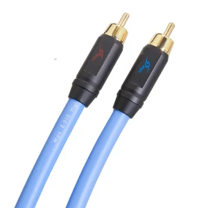 hifi mps e 310f hifi 99 9997 ofc silver 24k gold plated plug rca audio cable dvd cd dac amplifier audio cable 1pair free global shipping