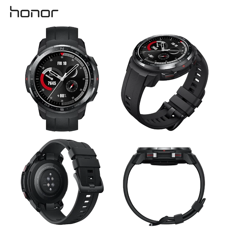 Honor Watch GS Pro Смарт Часы Мужские 48мм AMOLED Экран Умные Измерение Кислорода В Крови Sport