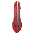 2x автомобиль Зеркало заднего вида отражатель Стикеры Авто внешний дизайн светоотражающие полосы Открытое крепления светоотражающей полоски Безопасность Предупреждение Стикеры s