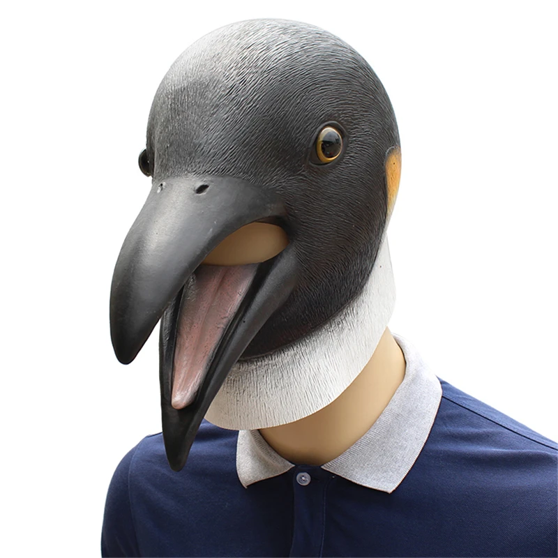 

Halloween The Penguin Masks Masquerade Party Cosplay Animal mask carnival party latex Masque