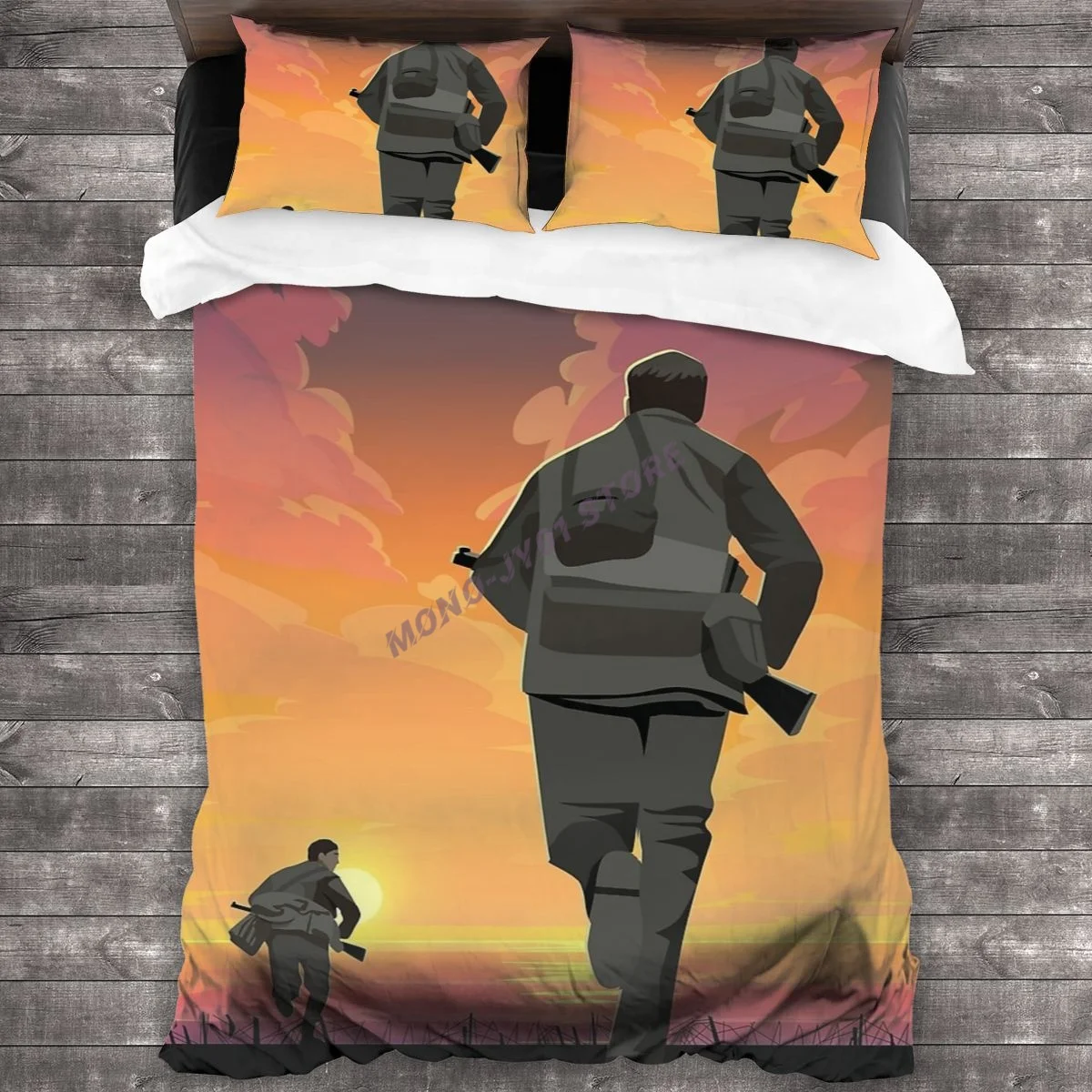 

1917 - Movie Poster Bedding Set Duvet Cover Pillowcases Comforter Bedding Sets Bedclothes
