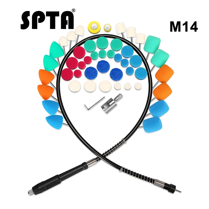 SPTA 49 шт. мини полировальная прокладка деталь Автомобильная Подушка Комплект Авто