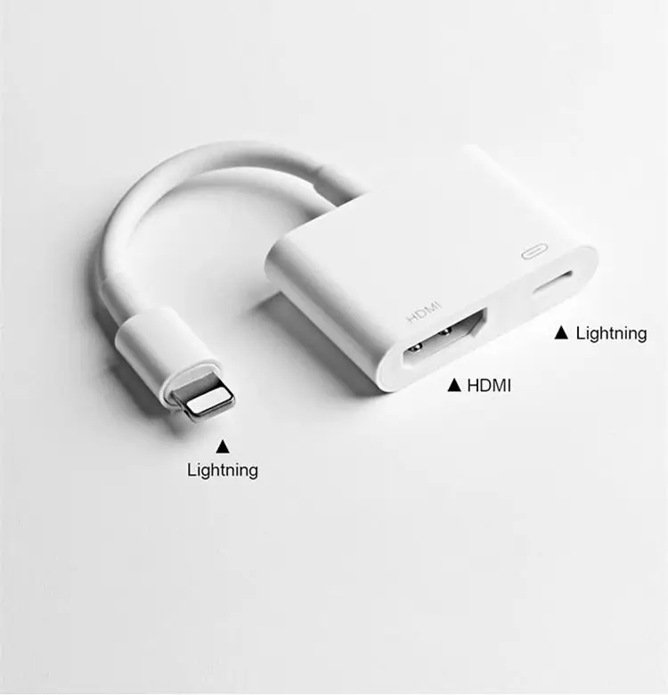 Reilim для Lightning-HDMI адаптер AV видео для iPad к hdmi hd адаптер Разъем для iphone 7 8 X PLUS