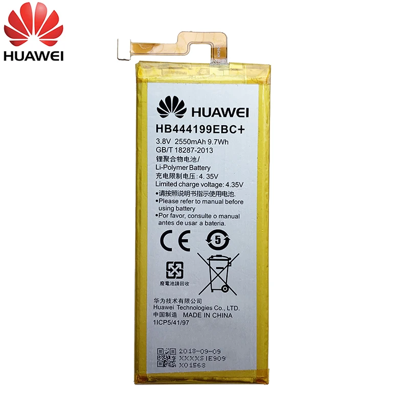 Оригинальный запасной аккумулятор для телефона Hua Wei HB444199EBC + Huawei Honor 4C C8818 CHM- CL00