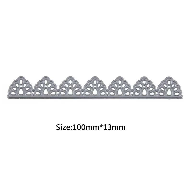 Металлические режущие штампы квадратные сердечки для скрапбукинга тиснение