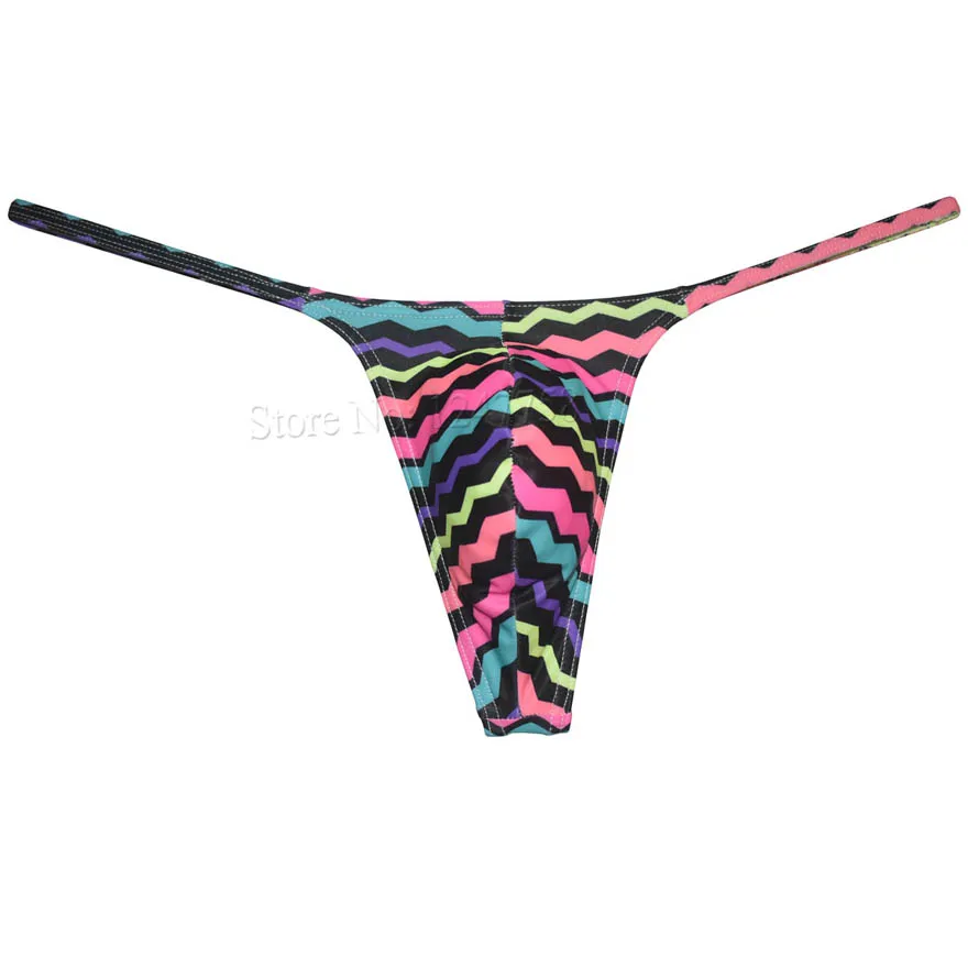 Мужские стринги бикини танга трусы с низкой талией нижнее белье облегающие