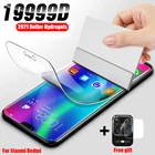 Гидрогелевая пленка для Xiaomi Redmi Note 10 9 8 Pro 9S 7 S T, защита экрана на 8T Ultra 9A 9C 8A 7A 10X K20 Max 128G, не стеклянный чехол
