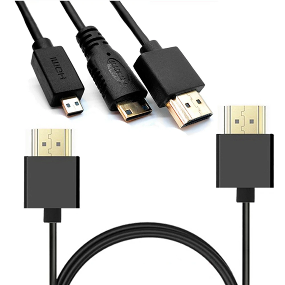 

HDMI--compa thin flexible cable version 2.0 4K UAV aerial photography stabilizer picture transmission 4kc200gh5 fs7 C300 monitor