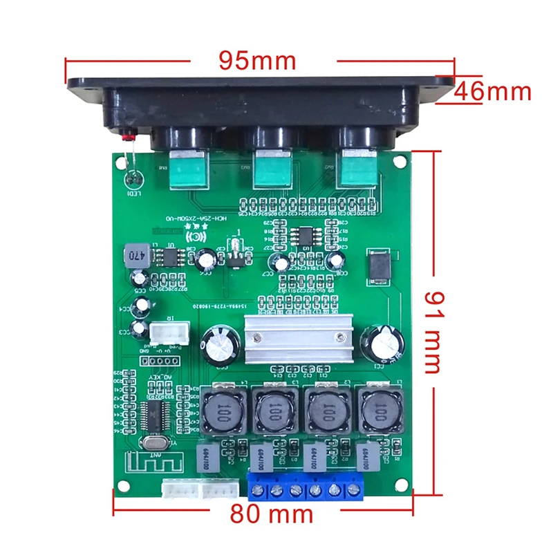 1 шт. Плата усилителя Tenghong TPA3116D2 Bluetooth 5 0 2*50 Вт|Усилители мощности| |