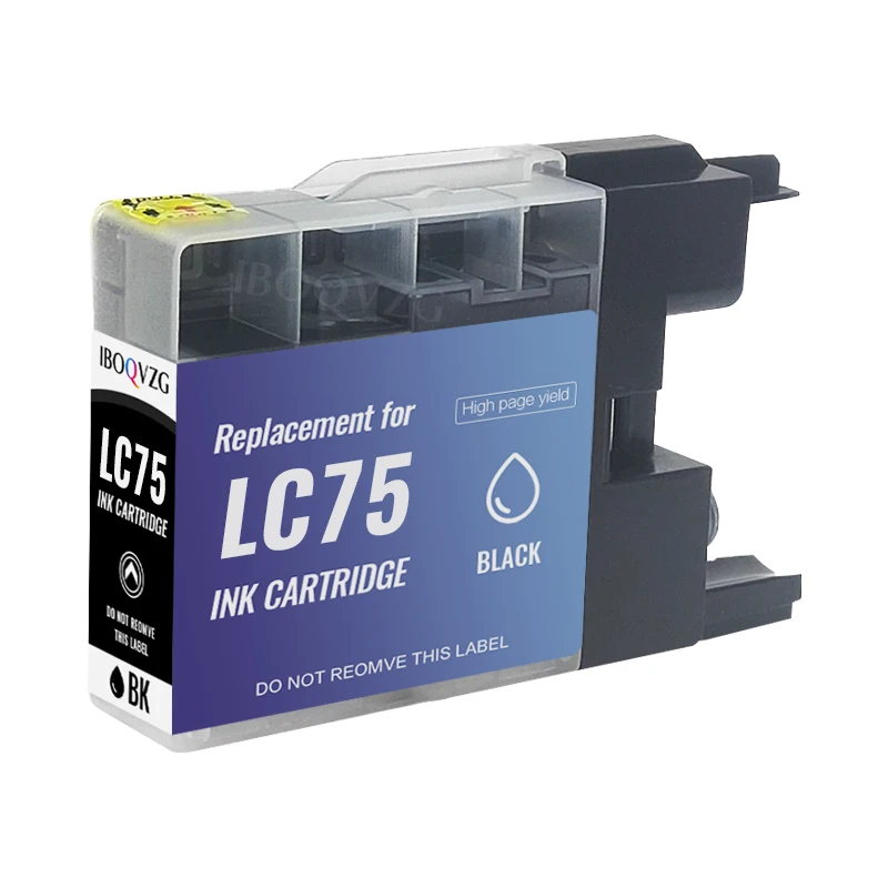 Картридж для принтера IBOQVZG совместим с Brother LC12 LC17 LC71 LC40 LC73 LC75 LC77 LC79 LC400 LC450 LC1220 LC1240
