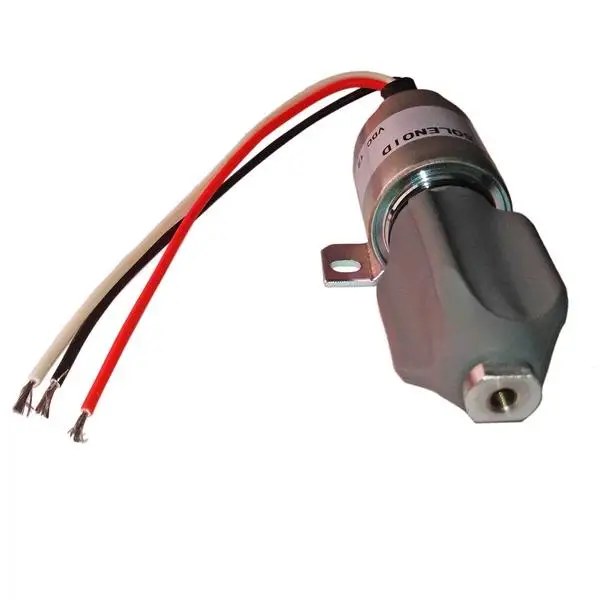 

Diesel Stop Solenoid SA-4994-12 1757ES-12E8ULB1S5 1757ES-12E8ULB155 12V with 3 Wires Fit for Woodward 1700 Series