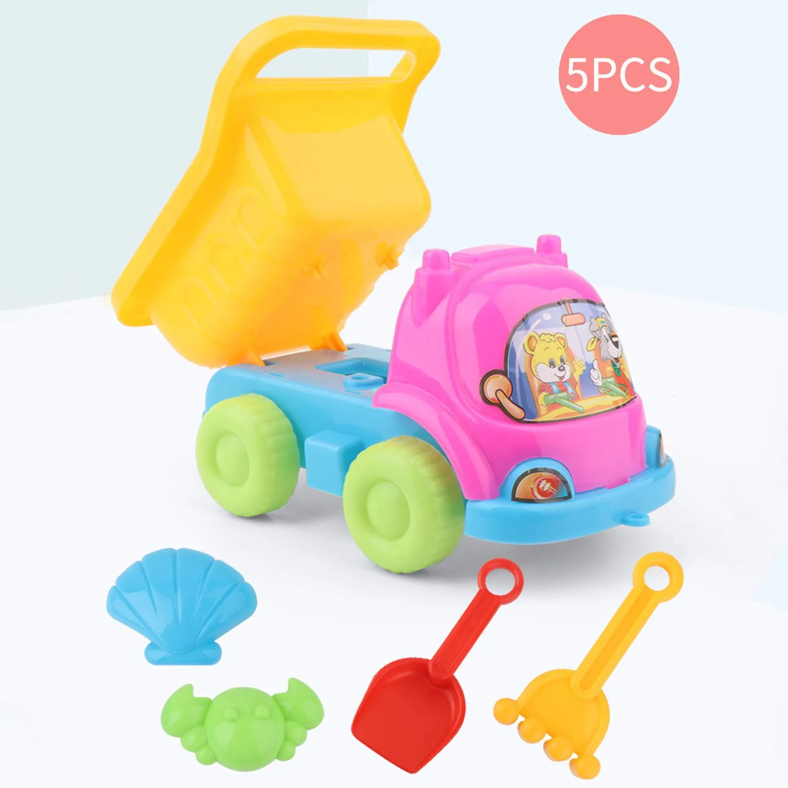 

5 Piece Beach Toy Sand Set Sand Play Sandpit Toy Summer Outdoor Toy Family Game Play Beach Toys juguetes playa