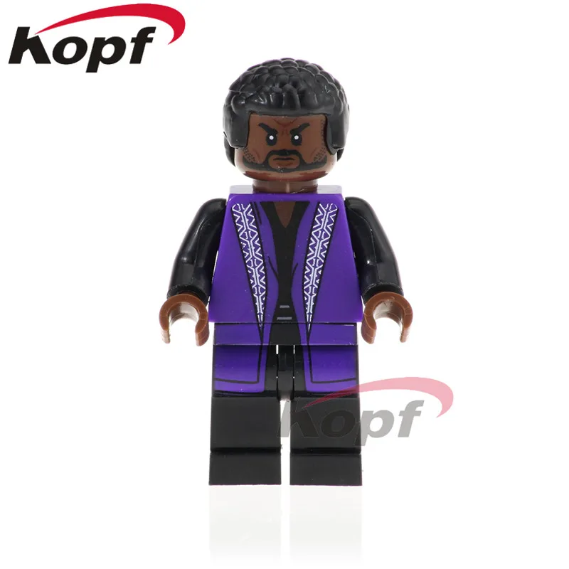 862 Without Box Одиночная супер героев строительные блоки Черная пантера M'baku Shuri Killmonger кирпичи Фигурки игрушки для детей XH 857 - Цвет: 862 Without Box