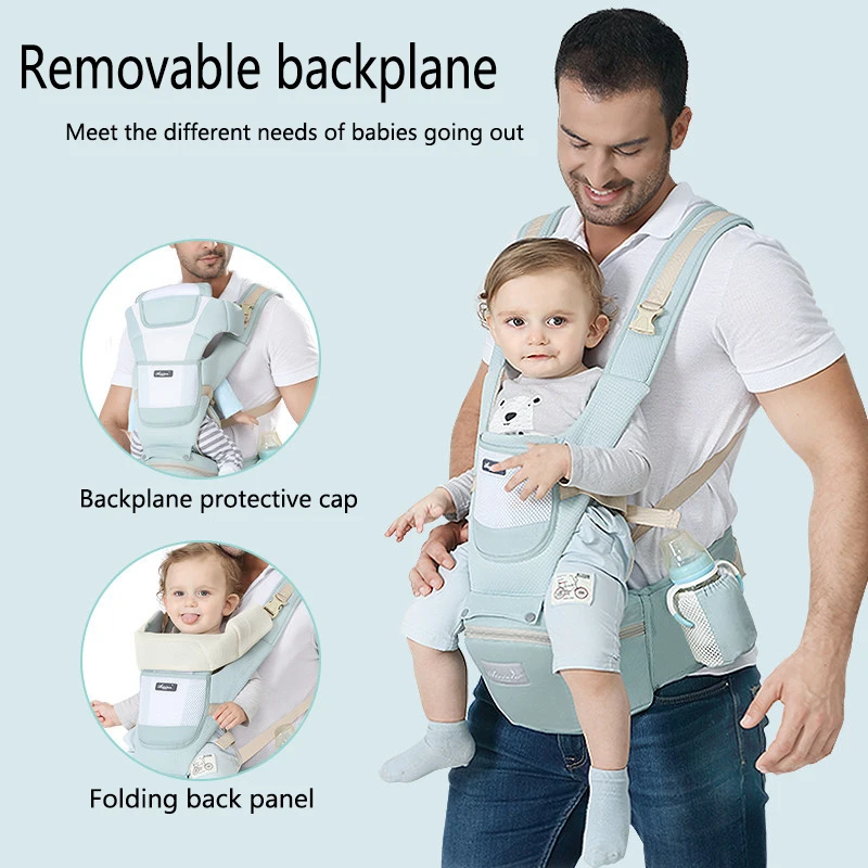 Baby sling ergonomic baby sling multi-function belt waist stool comfortable sleep baby sling 0-48 months old baby travel ess