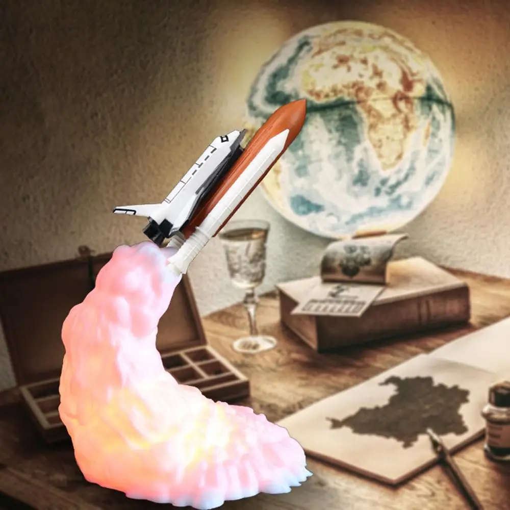 2020 новый дропшиппинг космический челнок лампы и в виде Луны ночной Светильник по