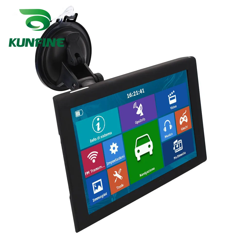 Автомобильный GPS навигатор 9 дюймов Bluetooth 8 Гб DDR256M спутниковая навигация FM камера