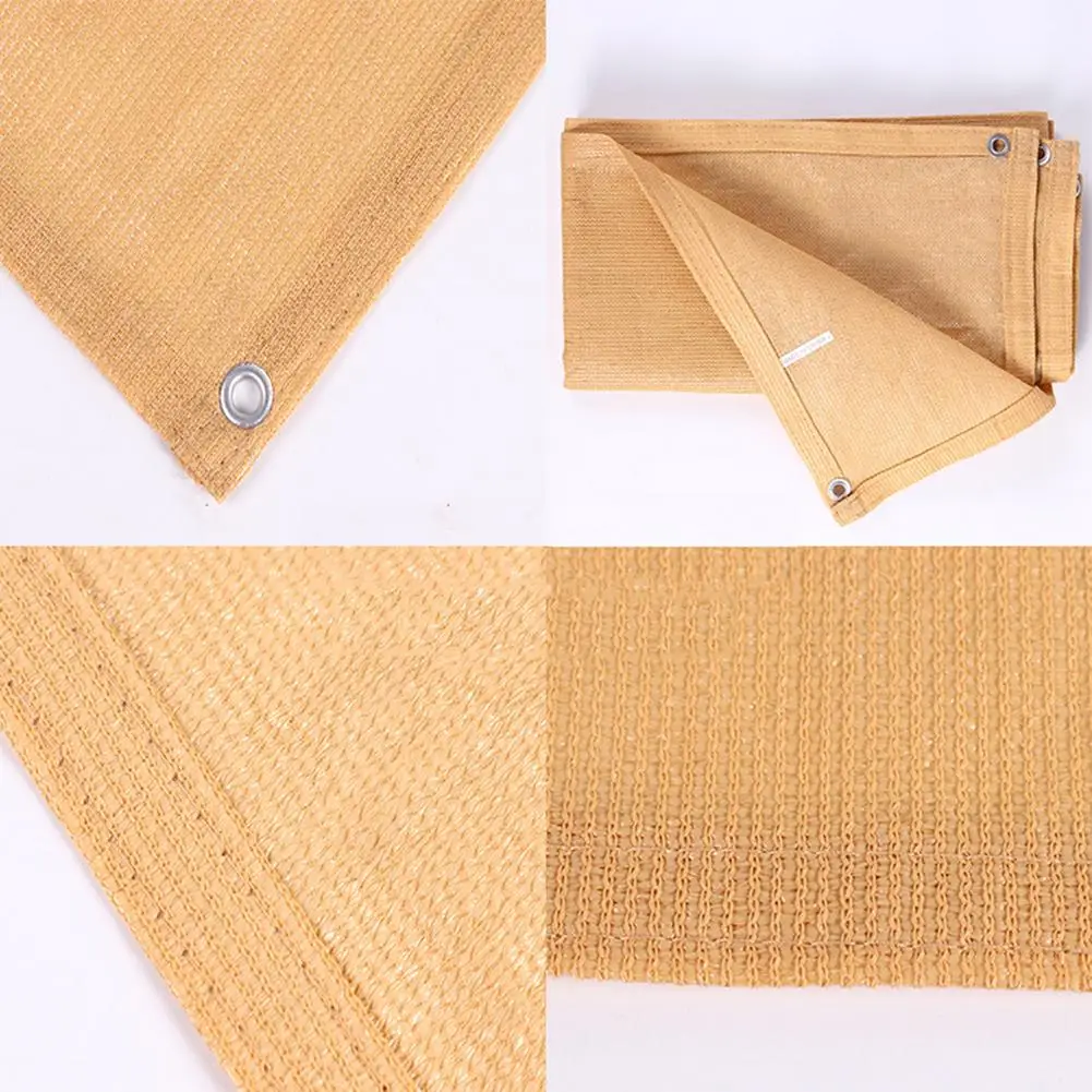 

Sun Shade Sail Cloth UV Block Fabric Plant Shade Net Cover Patio Canopy Sunscreen Awning Breathable For Garden Outdoor Backyard