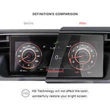 RUIYA Car Screen Protector For Tucson NX4 2021 10.25 Inch LCD Instrument Panel Display Auto Interior Accessories Tempered Film