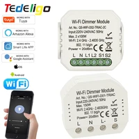 diy smart wifi light led dimmer switch smart life tuya app remote control 12 way switchworks with alexa echo google home
