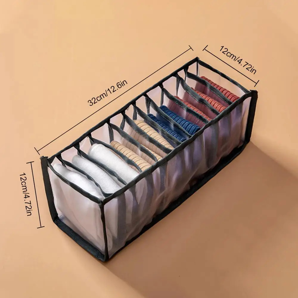 

Storage Boxes Underwear Divider Drawer Lidded Closet Organizer Ropa Interior Organizador for Ties Socks Shorts Bra Organizador
