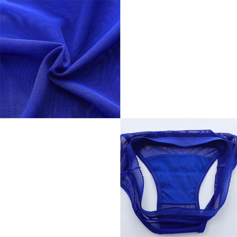 

3Pcs/Lot Women Sexy Lace Panties Transparent Briefs Soft Breathable Underwear Simple Style Panty Mesh Briefs Lingerie Calcinha