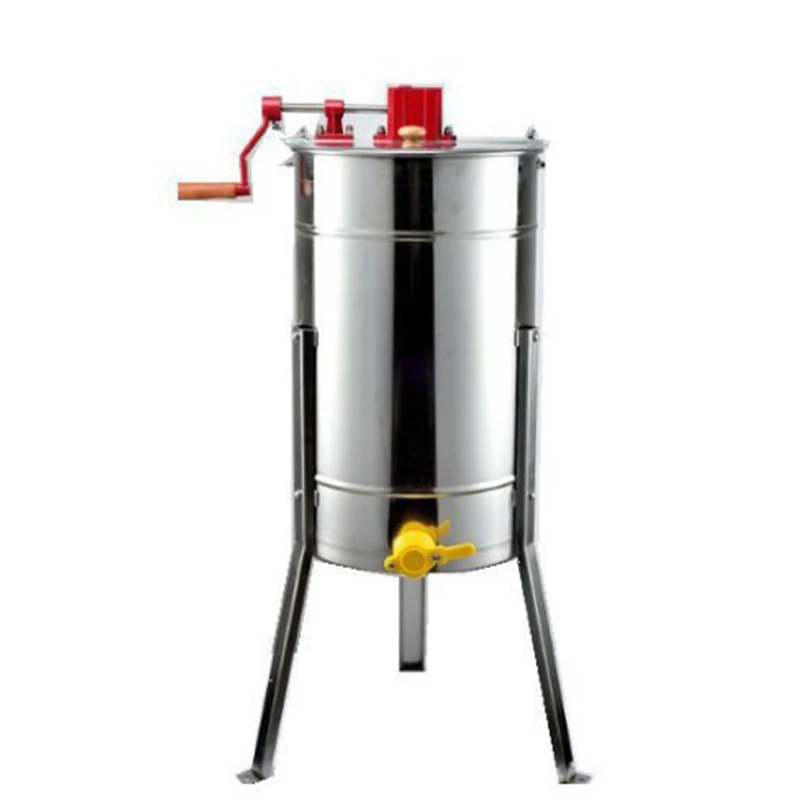 

Медовый шейкер, пчеловодческий инструмент, экстрактор меда из нержавеющей стали с тремя рамами, ручной медовый шейкер, сборщик меда