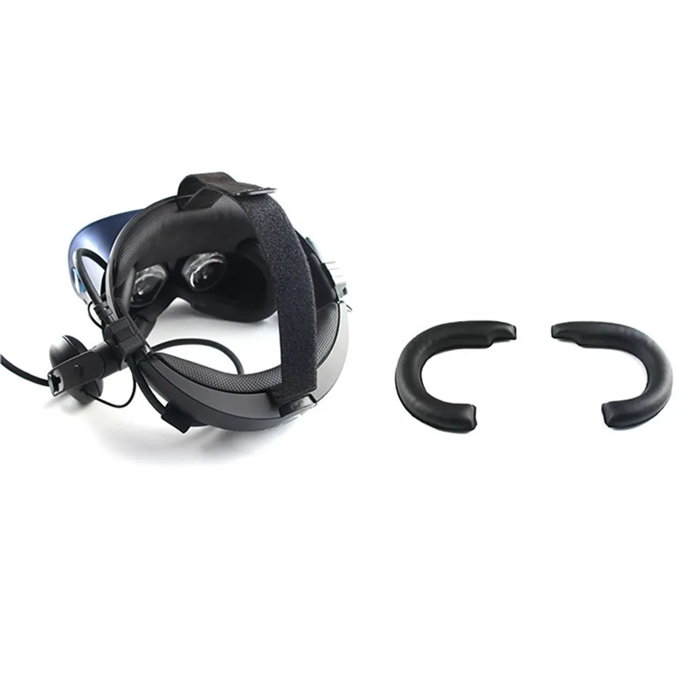 Мягкая кожа маска для глаз защита от пота коврик Замена HTC VIVE Cosmos VR гарнитура