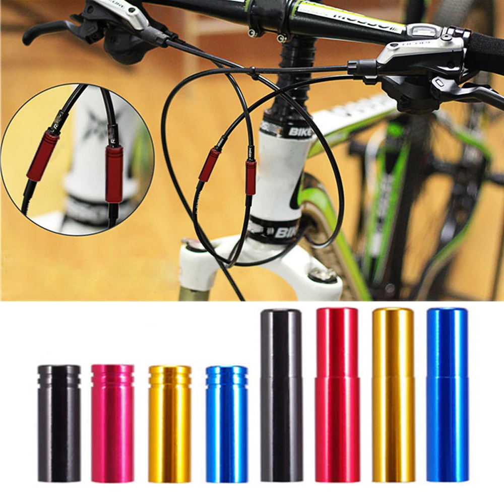 Алюминиевая крышка ТРОСА ТОРМОЗА/переключателя передач 4 мм 5 шт. аксессуары для