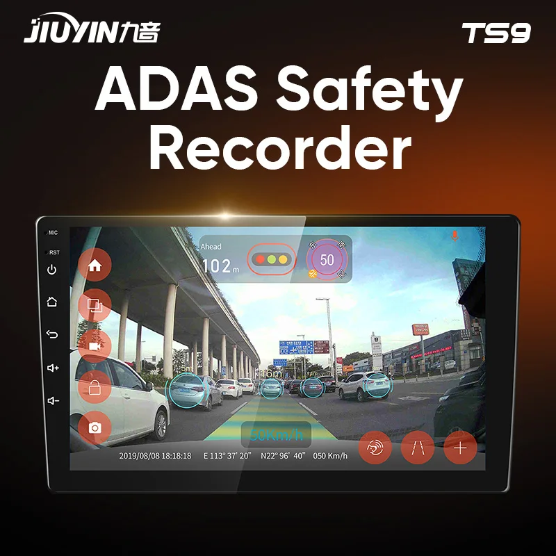 JIUYIN Тип C автомобильный Радио Мультимедиа Видео плеер навигация GPS для Toyota RAV4 4 XA40 5